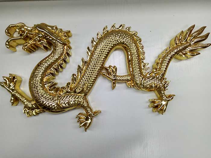 对于贴金箔申明